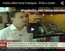 Como abrir uma empresa franquia - Pós e Contras